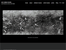 Tablet Screenshot of annmakesbooks.com
